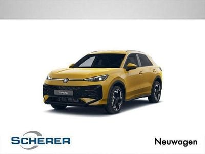 Neu VW T-Roc R-line 150 PS (110 kW) 2026 Gelb SUV