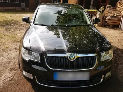 Gebraucht Skoda Superb 160 PS (117 kW) 2008 Schwarz Limousine