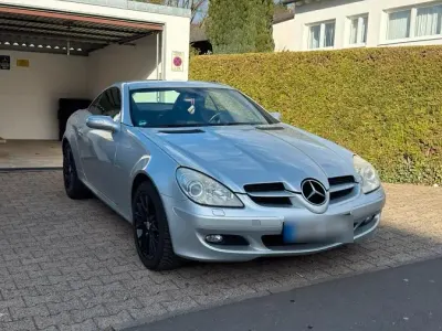 Gebraucht Mercedes SLK200 163 PS (119 kW) 2006 Silber Cabrio