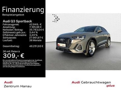 Gebraucht Audi Q3 S-Line 150 PS (110 kW) 2025 Chronosgrau metallic SUV