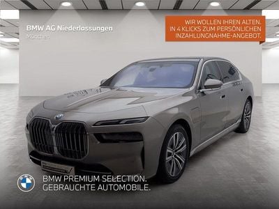 Second-hand BMW 750e 313 CP (230 kW) 2023 Gri Berlinǎ