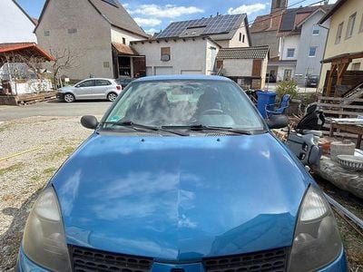 Gebraucht Renault Clio II 2002 Blau Kleinwagen