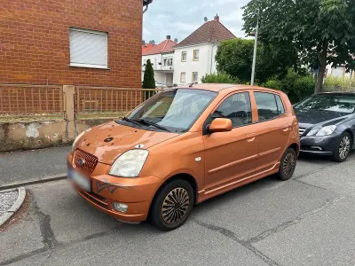 Gebraucht Kia Picanto 65 PS (47 kW) 2005 Orange Kleinwagen