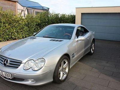 Usata Mercedes SL350 245 CV (180 kW) 2003 Argento Cabrio