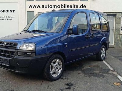Gebraucht Fiat Doblò Family 103 PS (75 kW) 2005 Blau Van / Kleinbus