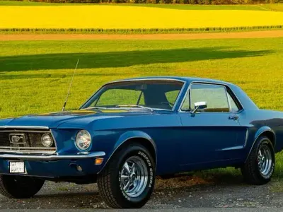 Gebraucht Ford Mustang 200 PS (147 kW) 1968 Acapulco blue lr5t/r5t Coupé