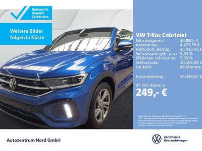 Usata VW T-Roc R-line 150 CV (110 kW) 2025 Blu SUV