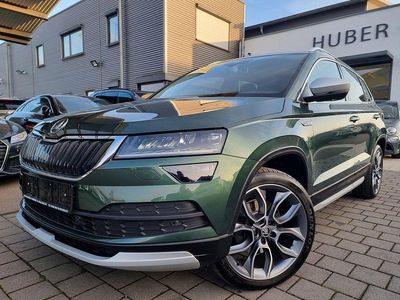 Gebraucht Skoda Karoq Scout 4x4 150 PS (110 kW) 2020 Grün SUV