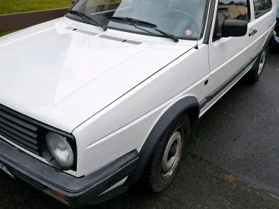 Gebraucht VW Golf II 75 PS (55 kW) 1989 Weiß Kleinwagen