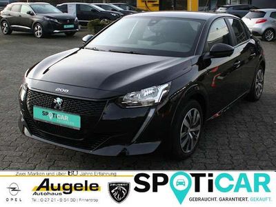 Gebraucht Peugeot e-208 Active 100 kW (136 PS) 2021 Schwarz Kleinwagen