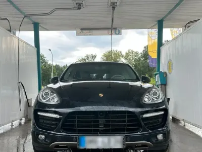Gebraucht Porsche Cayenne Turbo 500 PS (367 kW) 2010 Schwarz SUV