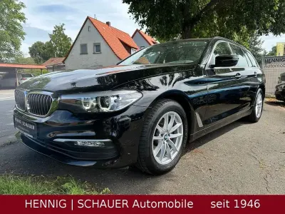 Gebraucht BMW 520 184 PS (135 kW) 2018 Schwarz 668 Kombi