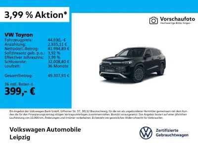 Brugt VW Tayron Elegance 204 HK (150 kW) 2025 Sort SUV