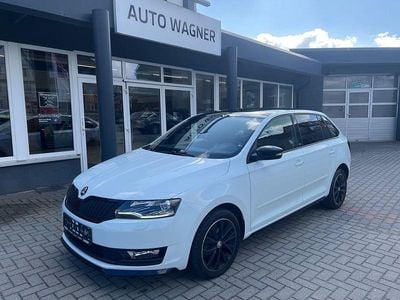 Gebraucht Skoda Rapid Monte Carlo 95 PS (69 kW) 2019 Weiß Kleinwagen