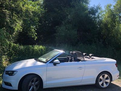 Gebraucht Audi A3 Cabriolet Ambition 125 PS (91 kW) 2015 Weiß Cabrio