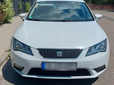 Gebraucht Seat Leon 105 PS (77 kW) 2014 Weiß Limousine