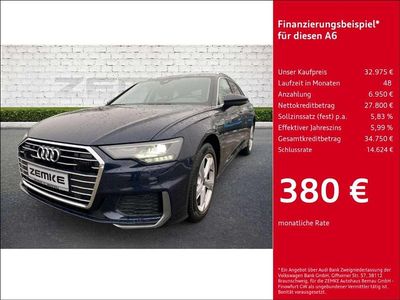 Gebraucht Audi A6 Sport 204 PS (150 kW) 2021 Blau Kombi