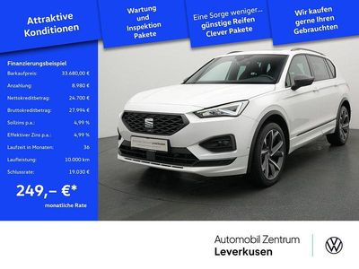 Schwarz / orix weiss (metallic) Gebraucht 2020 Seat Tarraco FR SUV | 33.680 € (Fairer Preis)