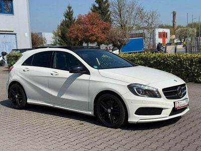 Second-hand Mercedes A250 AMG line 211 CP (155 kW) 2014 Alb Berlinǎ