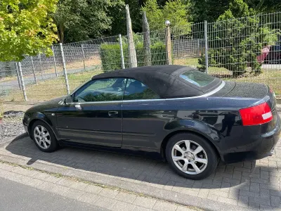 Gebraucht Audi A4 Cabriolet 163 PS (119 kW) 2003 Schwarz Cabrio