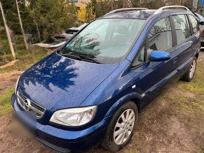 Gebraucht Opel Zafira Njoy 125 PS (91 kW) 2005 Blau Van / Kleinbus