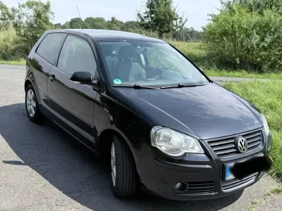 Gebraucht VW Polo United 80 PS (58 kW) 2009 Schwarz Kleinwagen