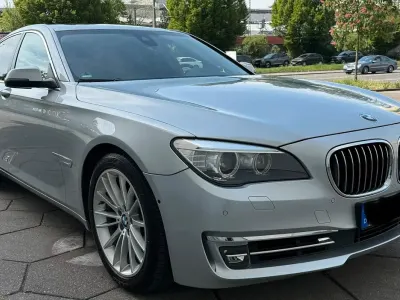 Brugt BMW 740 313 HK (230 kW) 2015 Sølv Sedan