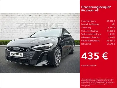 Brugt Audi A5 Edition .1 204 HK (150 kW) 2025 Sort Stationcar