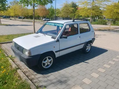 Gebraucht Fiat Panda Young 40 PS (29 kW) 1996 Weiß Kleinwagen