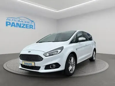 Gebraucht Ford S-MAX Titanium 209 PS (153 kW) 2017 Weiß Van / Kleinbus