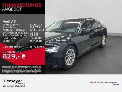 Gebraucht Audi A6 Basis 231 PS (169 kW) 2019 Brillantschwarz Limousine