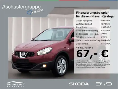 Gebraucht Nissan Qashqai Acenta 141 PS (103 kW) 2012 New red (m) SUV