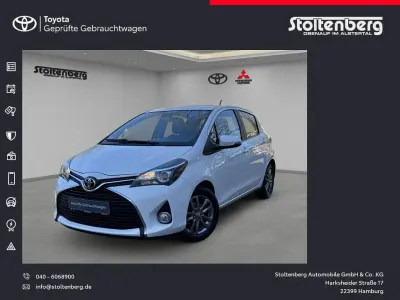 Gebraucht Toyota Yaris Comfort 99 PS (72 kW) 2015 Weiß Kleinwagen