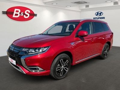 Brugt Mitsubishi Outlander P-HEV Plus 135 HK (99 kW) 2019 Rød SUV