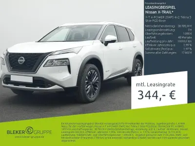 Neu Nissan X-Trail Tekna 204 PS (150 kW) 2026 Pearl white black te SUV
