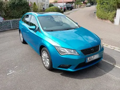 Gebraucht Seat Leon ST Style 110 PS (80 kW) 2016 Blau Kombi