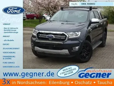 Brugt Ford Ranger Limited 212 HK (155 kW) 2020 Grå Pickup / Ladvogn