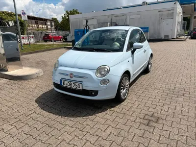 Używany Fiat 500 69 KM (50 kW) 2007 Niebieski Hatchback