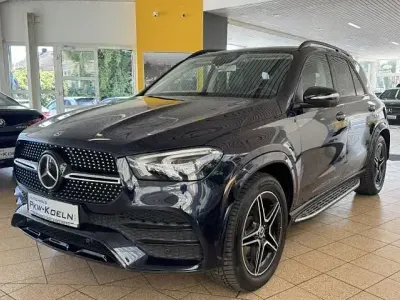 Gebraucht Mercedes GLE350 AMG line 272 PS (200 kW) 2020 Blau SUV