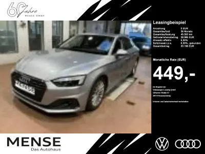 Używany Audi A5 Sportback Basis 163 KM (119 kW) 2023 Srebrny Hatchback
