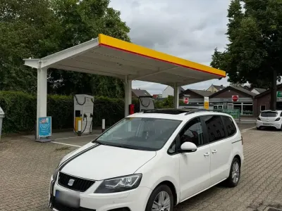 Gebraucht Seat Alhambra Style 140 PS (102 kW) 2011 Weiß Van / Kleinbus