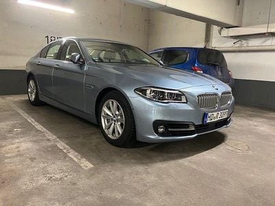 Begagnad BMW ActiveHybrid 5 Sport Line 340 HK (250 kW) 2013 Blå Sedan
