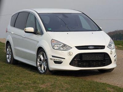 Gebraucht Ford S-MAX Titanium 163 PS (119 kW) 2012 Weiß Van / Kleinbus