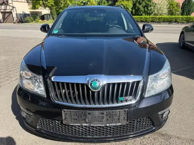 Brugt Skoda Octavia RS 170 HK (125 kW) 2012 Sort Stationcar