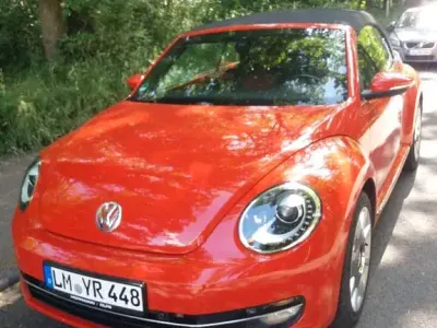 Second-hand VW Beetle Design 105 CP (77 kW) 2015 Roșu Hatchback