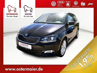 Gebraucht Skoda Fabia Joy 90 PS (66 kW) 2016 Schwarz metallic Kleinwagen