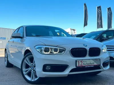 Gebraucht BMW 120 Advantage 184 PS (135 kW) 2018 Weiß Kleinwagen