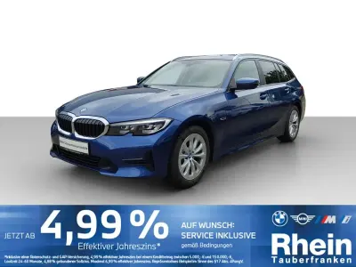 Gebraucht BMW 320e Sport Line 204 PS (150 kW) 2022 Blau Kombi