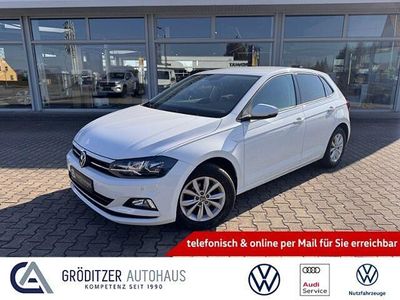 Gebraucht VW Polo Highline 95 PS (69 kW) 2020 Weiß Kleinwagen