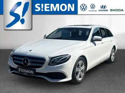 Gebraucht Mercedes E220 194 PS (142 kW) 2017 Unilack (weiss Kombi